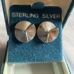 NWOT Vintage sterling silver earrings